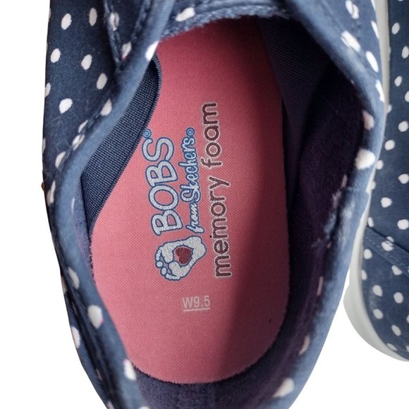 NWT Distressed look Polka dot Skechers - Picture 2 of 5